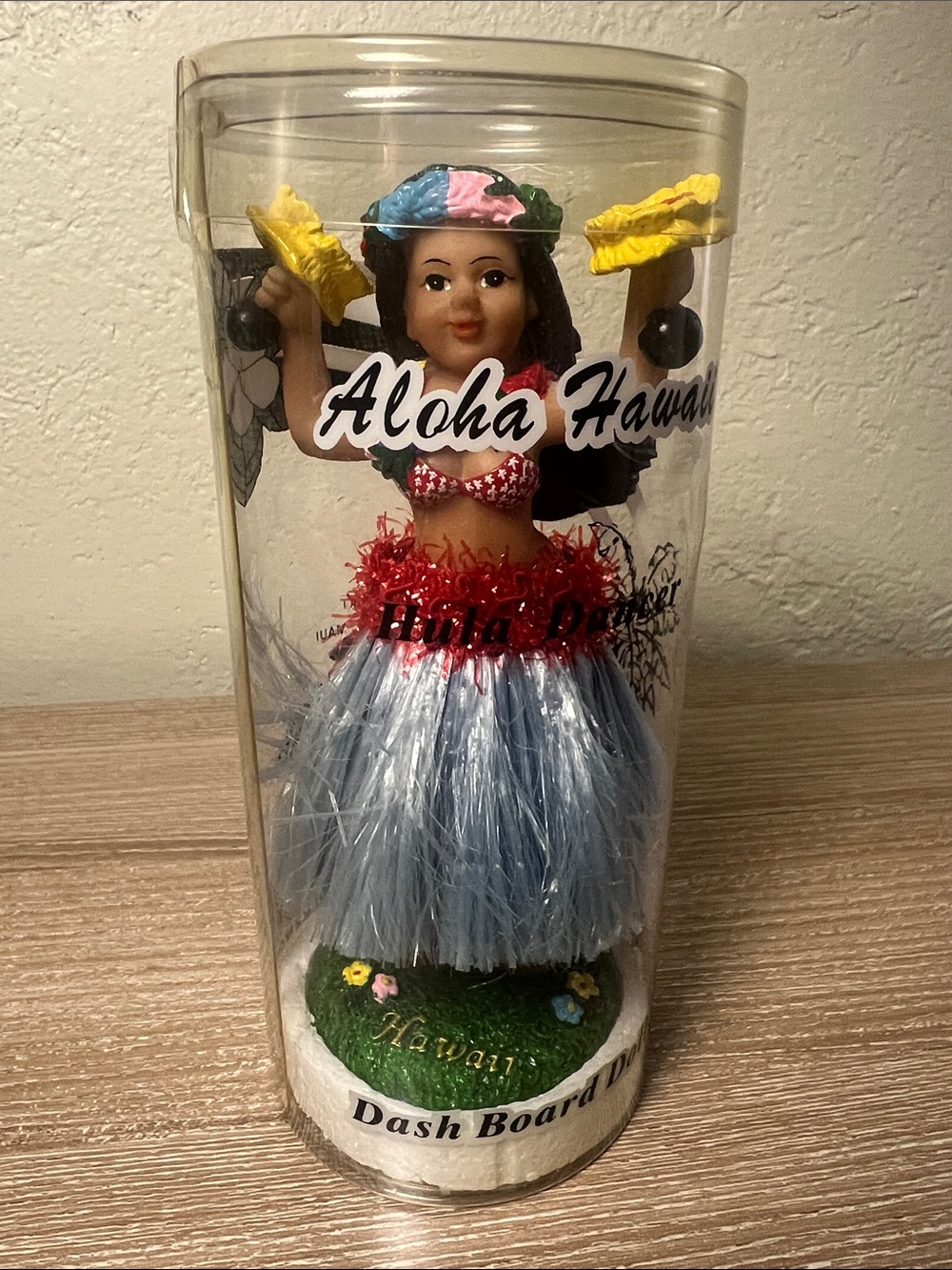 Aloha Hawaii Dashboard Hula Dancer Doll Duke’s Collection
